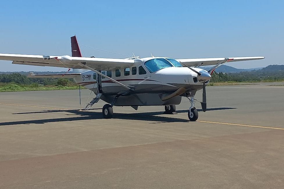 Private charter flights to Diani Beach, Kenya
